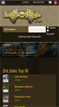 Mobile Screenshot of icarusmagic.com